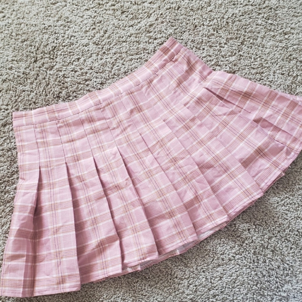 💓 [ON HOLD]  super cute pink schoolgirl skirt !!